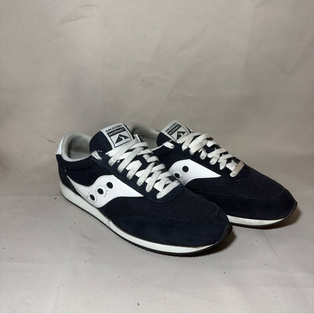 Saucony Hornet Men’s Sneakers Navy Blue White sz: 11.5